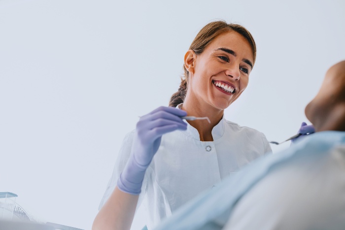 Dentist using sedation techniques for patient comfort in Boise